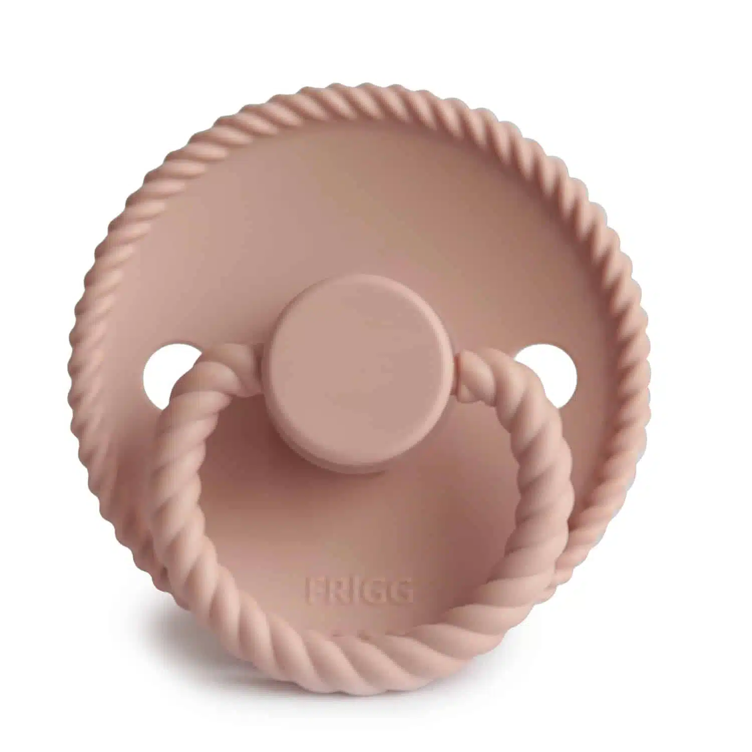 CUMLÍK FRIGG ROPE BLUSH, 0-6M, SILIKÓN – Obrázok 2