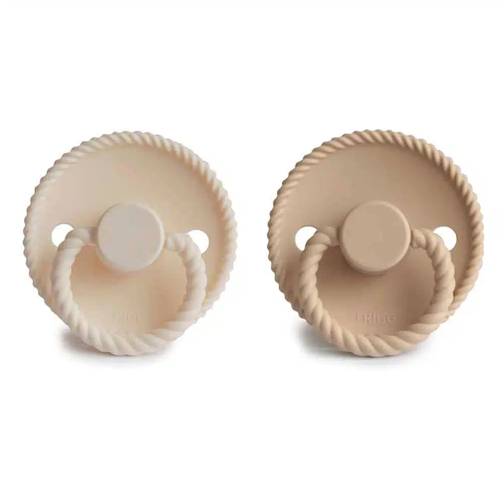 CUMLÍKY FRIGG ROPE BLUSH/ CREAM, +6M, SILIKÓN – Obrázok 20