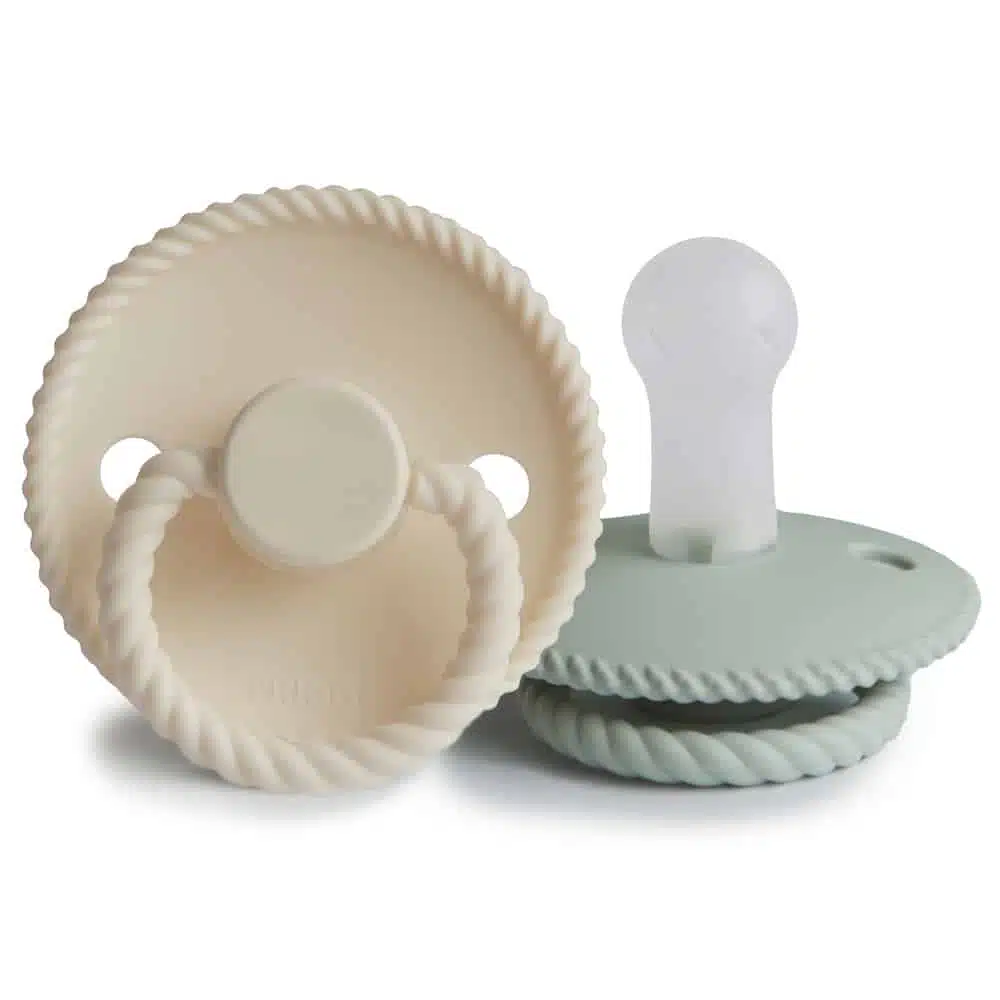 CUMLÍKY FRIGG ROPE CREAM/ SAGE, +6M, SILIKÓN