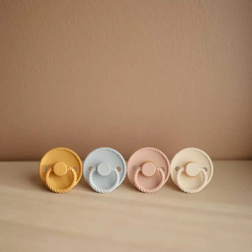 CUMLÍKY FRIGG ROPE CREAM/ CROISSANT, +6M, SILIKÓN – Obrázok 6