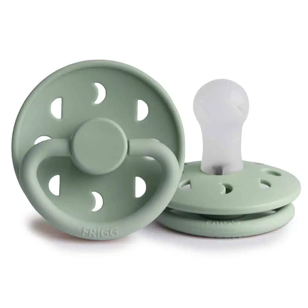 CUMLÍK FRIGG MOON PHASE SAGE, 0-6M, SILIKÓN