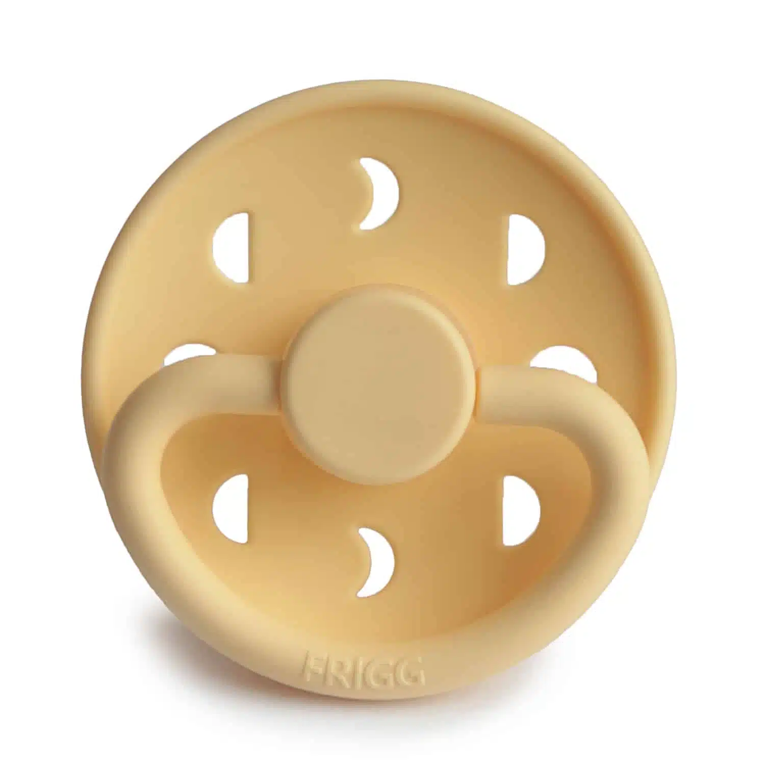 CUMLÍK FRIGG MOON PHASE PALE DAFFODIL, 0-6M, SILIKÓN – Obrázok 2