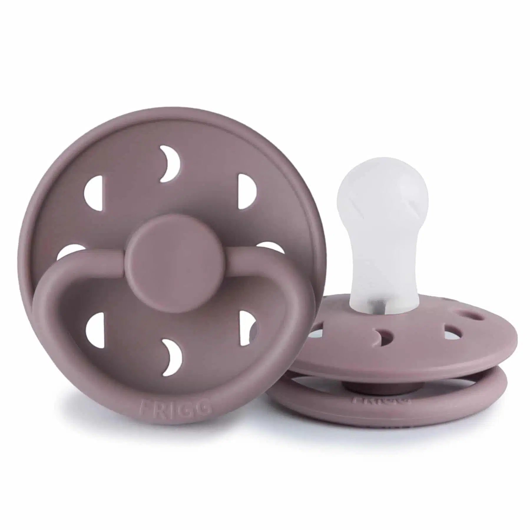 CUMLÍK FRIGG MOON PHASE TWILIGHT MAUVE, 0-6M, SILIKÓN