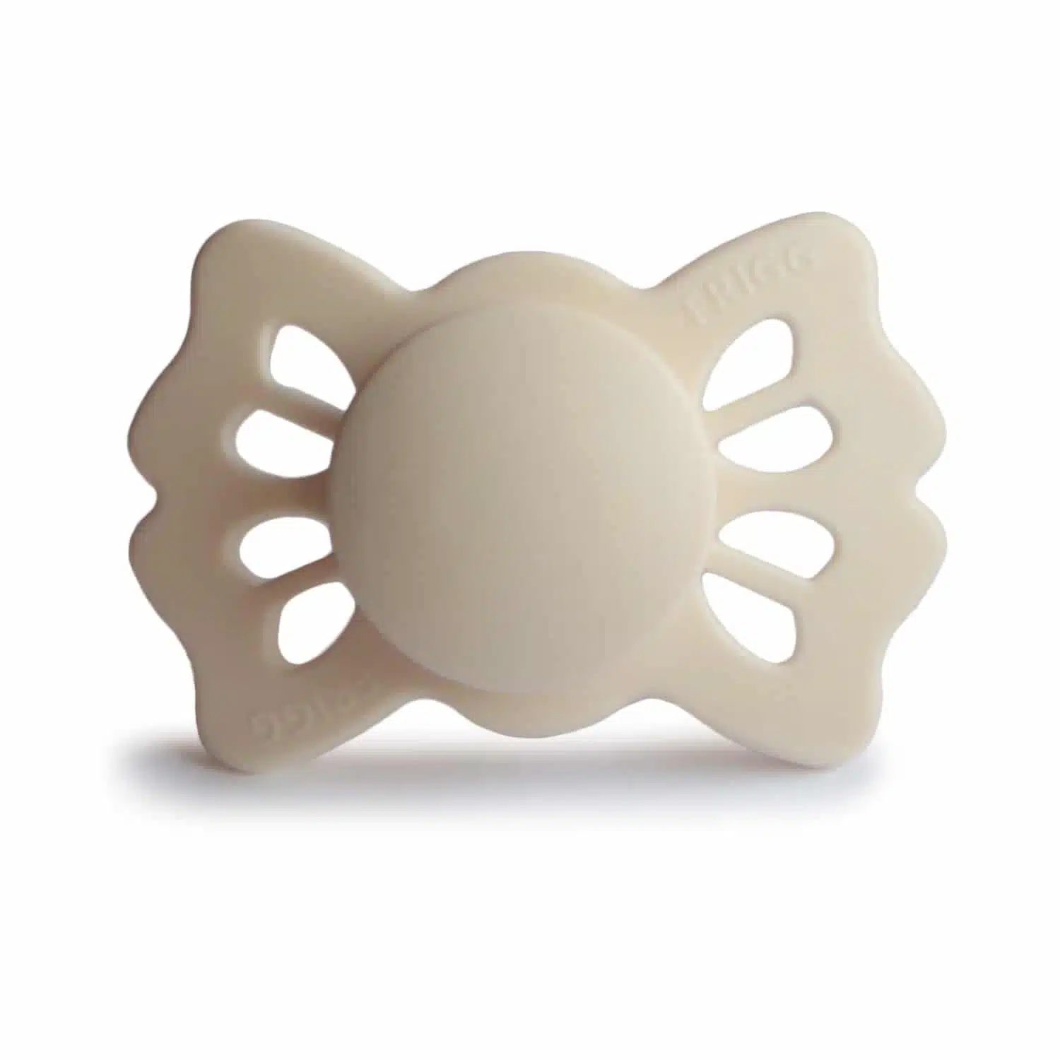 SYMETRICKÝ CUMLÍK FRIGG LUCKY CREAM, 0-6M, SILIKÓN