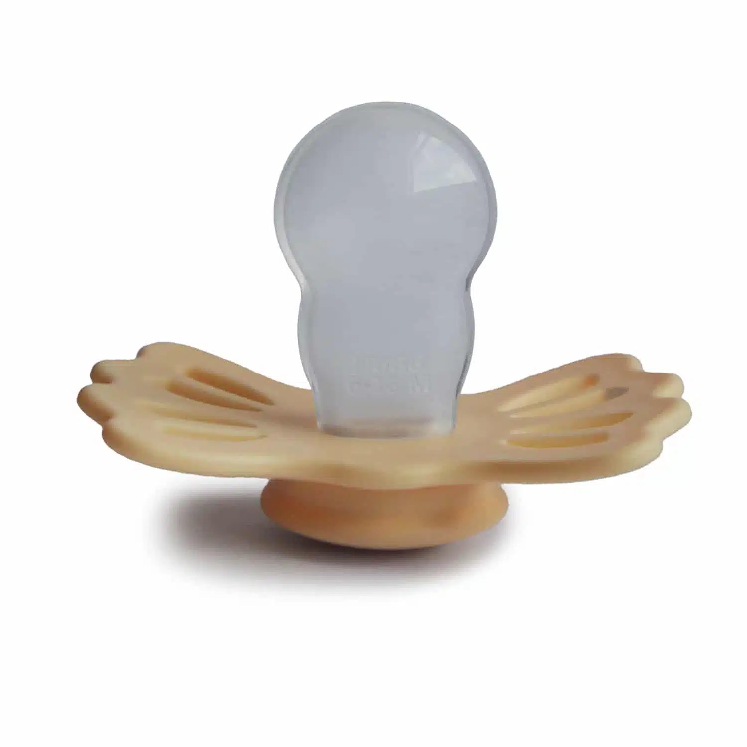 SYMETRICKÝ CUMLÍK FRIGG LUCKY CREAM, 0-6M, SILIKÓN – Obrázok 55