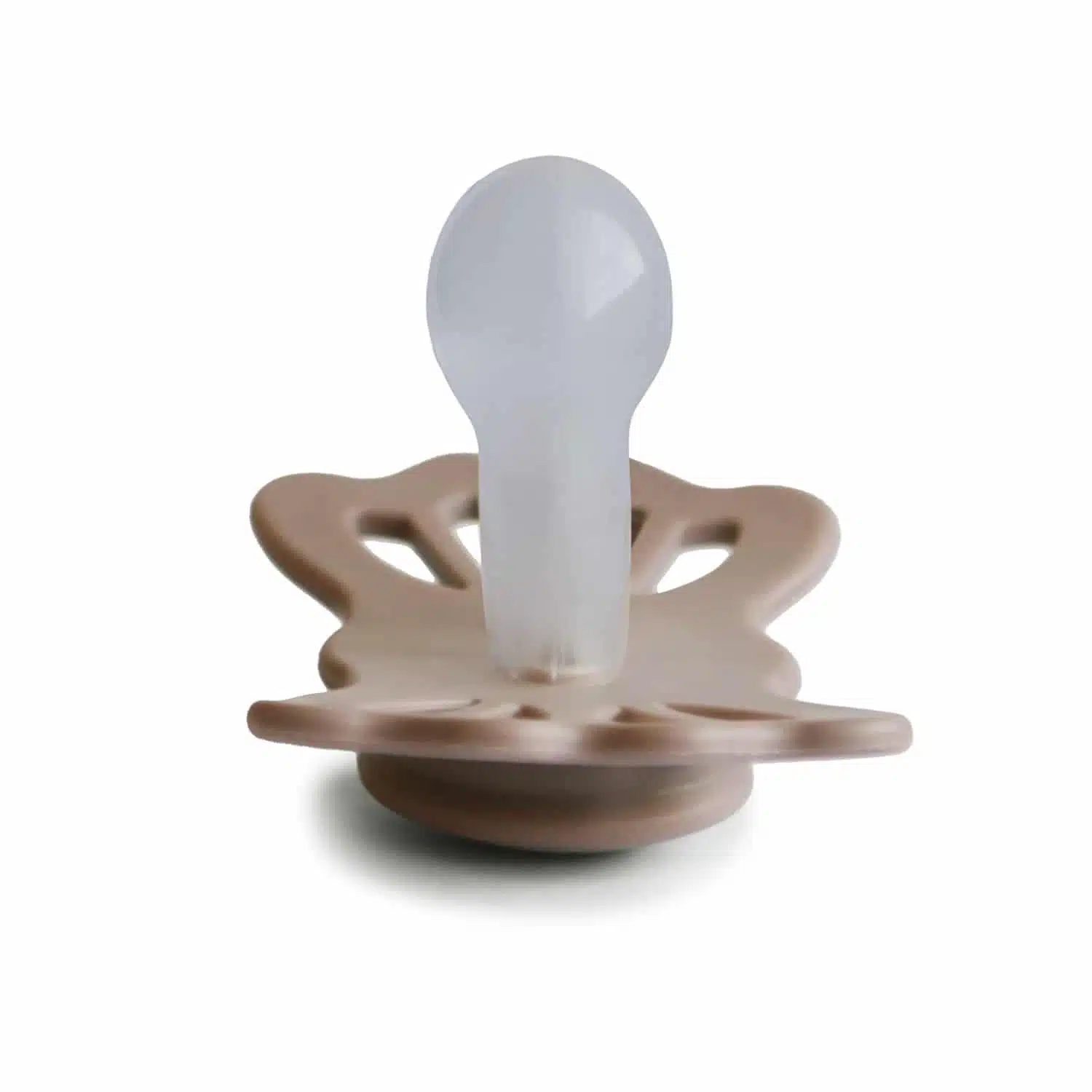 SYMETRICKÝ CUMLÍK FRIGG LUCKY CREAM, 0-6M, SILIKÓN – Obrázok 68