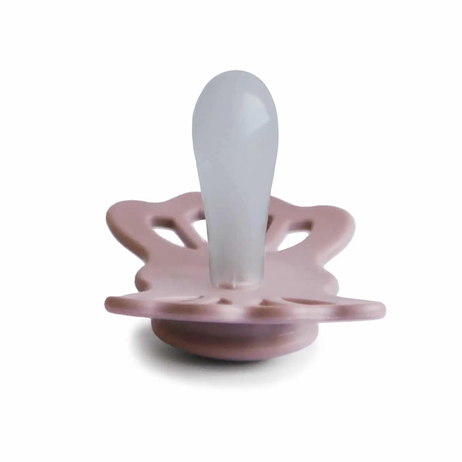 SYMETRICKÝ CUMLÍK FRIGG LUCKY BLUSH, 0-6M, SILIKÓN – Obrázok 3