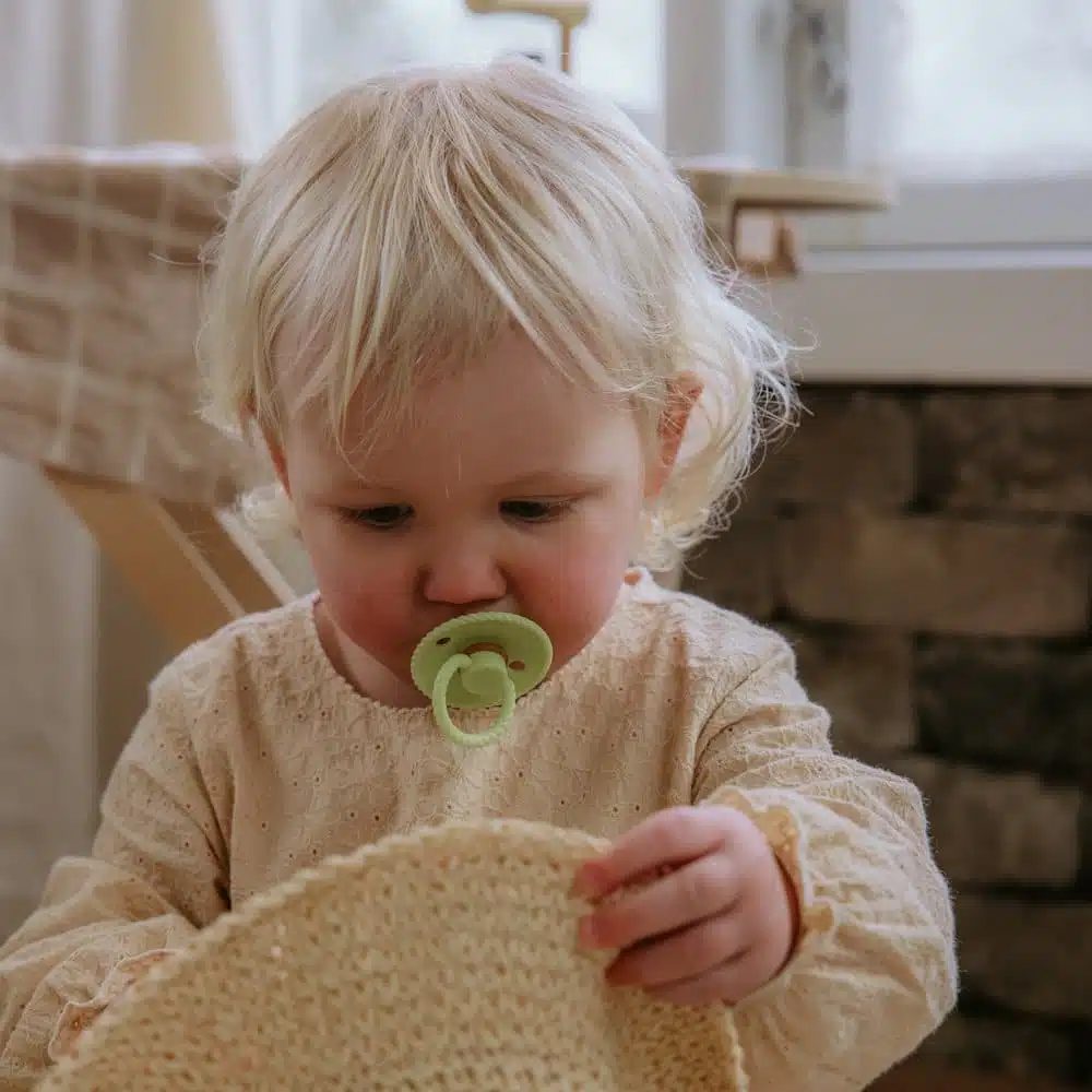 CUMLÍK FRIGG ROPE GREEN TEA, 6-18M, SILIKÓN – Obrázok 4