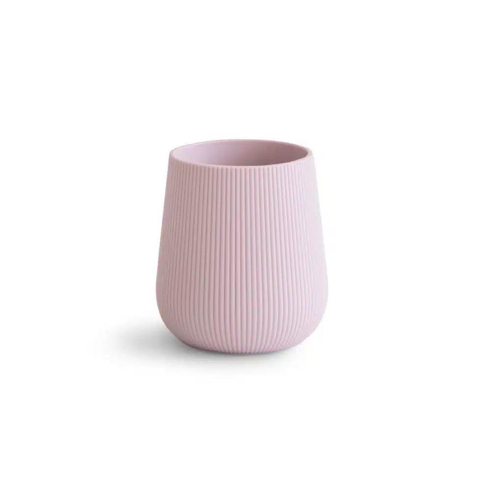 SILIKÓNOVÝ ŠTARTOVACÍ POHÁRIK MUSHIE - SOFT LILAC