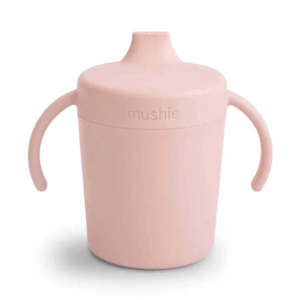 ŠTARTOVACÍ TRÉNINGOVÝ POHÁRIK MUSHIE - BLUSH