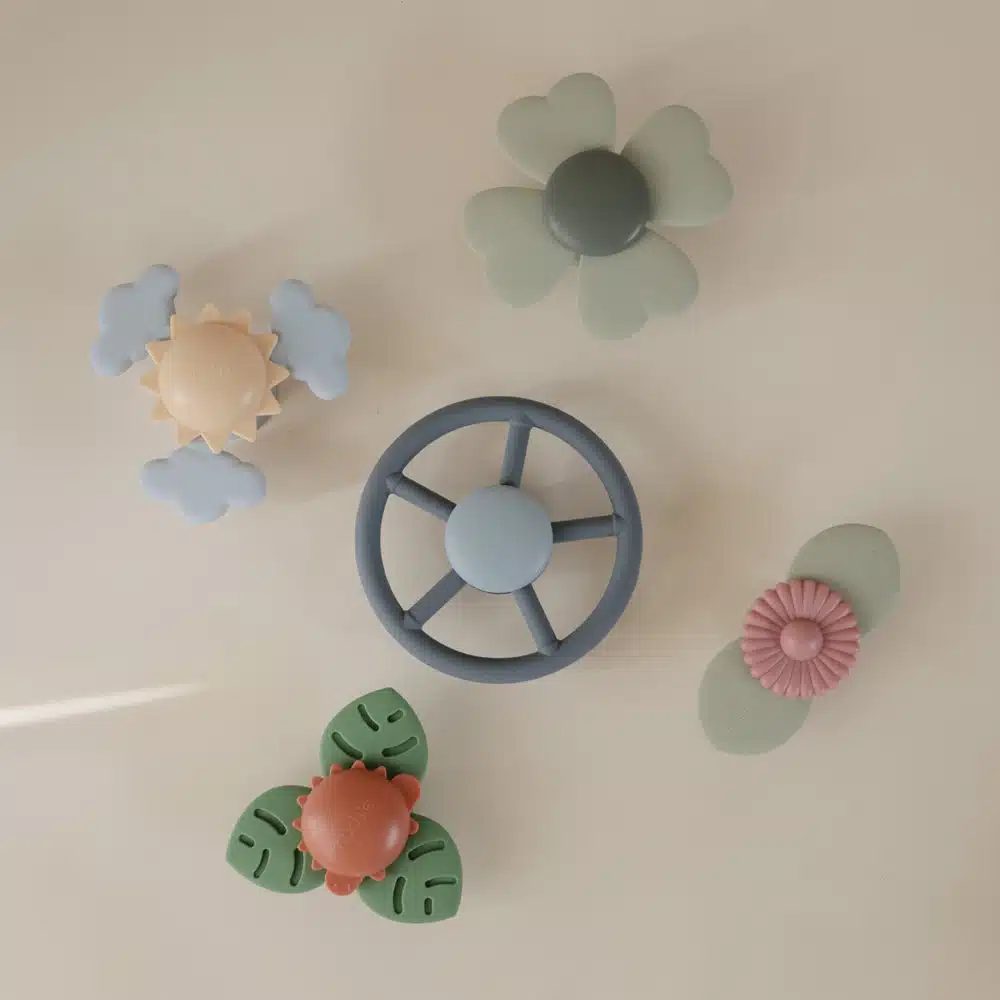 SPINNER HRAČKA S PRÍSAVKOU MUSHIE - WHEEL – Obrázok 5