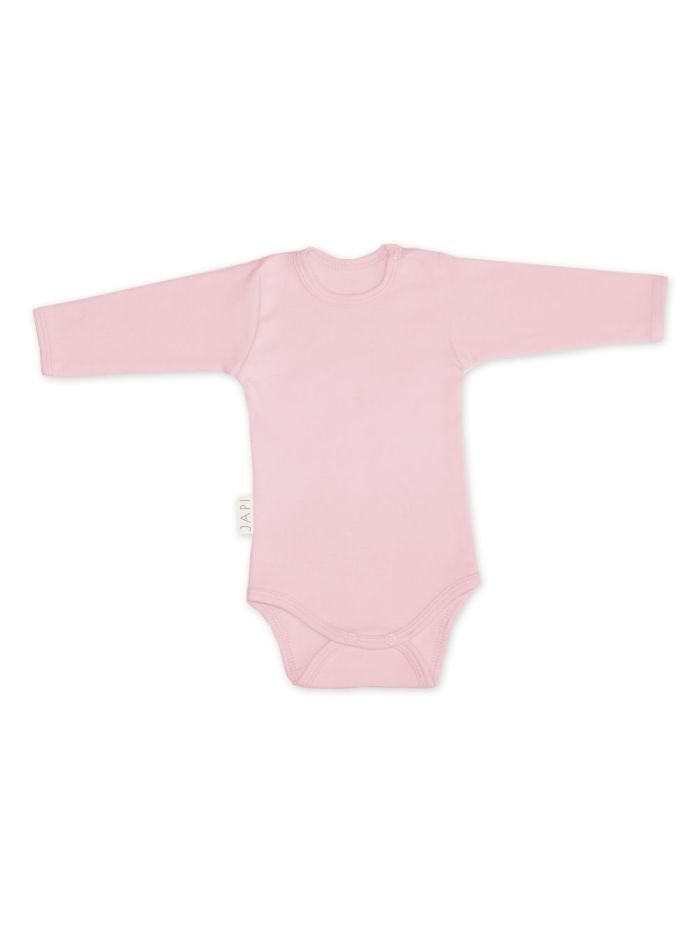Detské body UNI s dlhým rukávom - 074 - Ružová