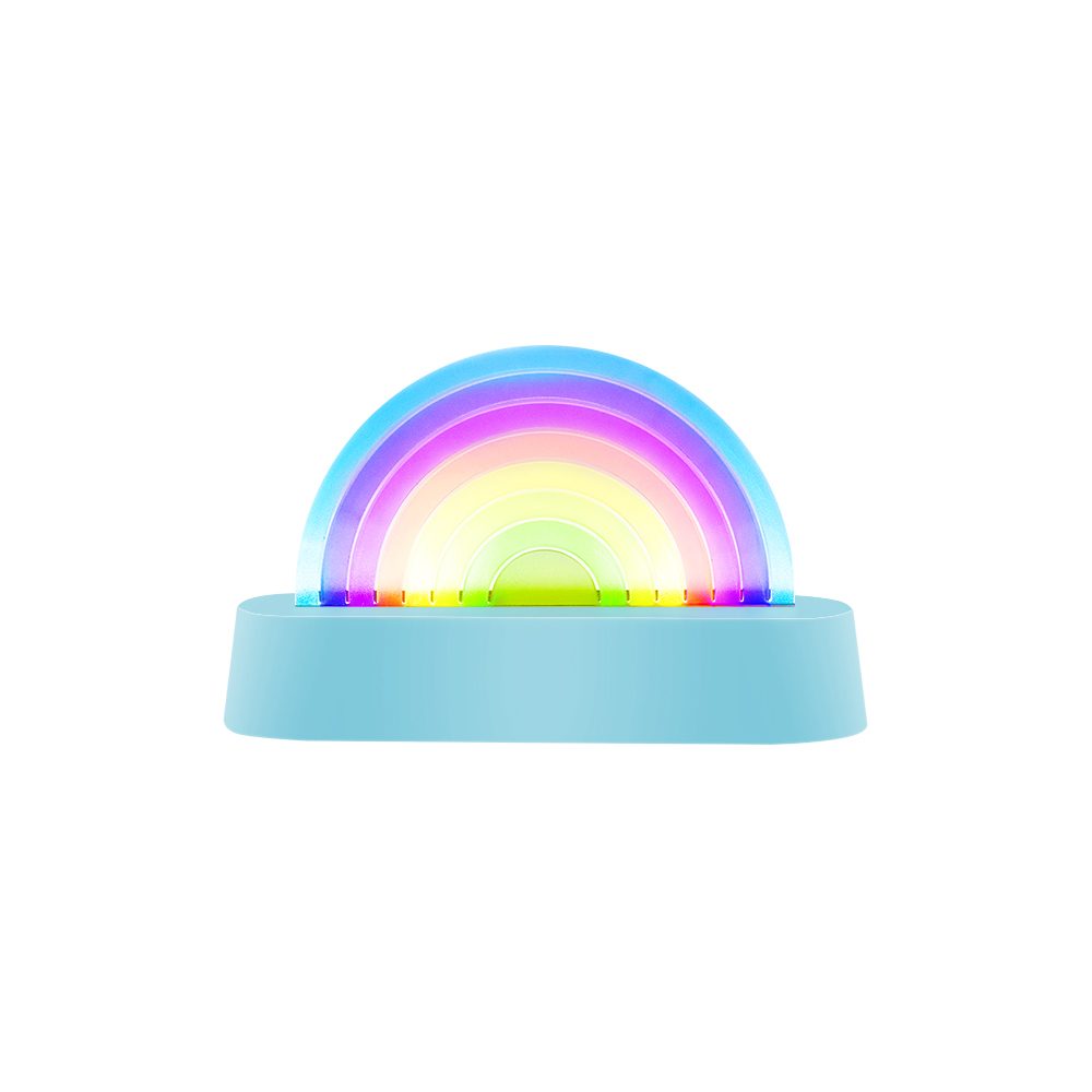 Tancujúca lampa Dúha modrá – Obrázok 3
