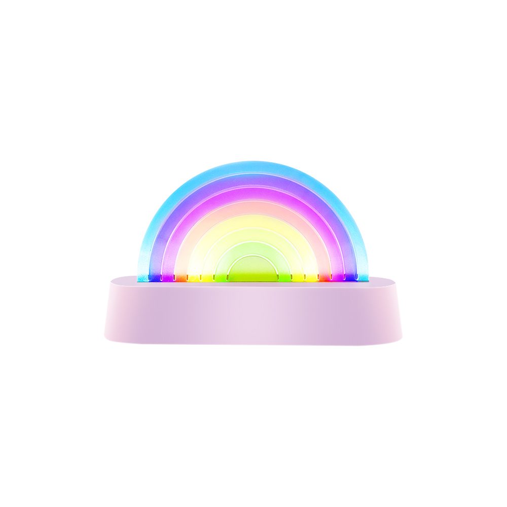 Tancujúca lampa Dúha fialová – Obrázok 2