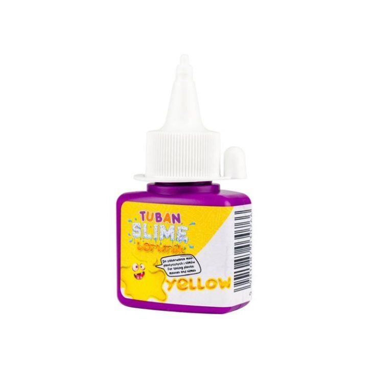 Tekutá farba do slizu žltá 35 ml