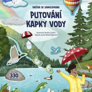 Knížka se samolepkami - Putování kapky vody