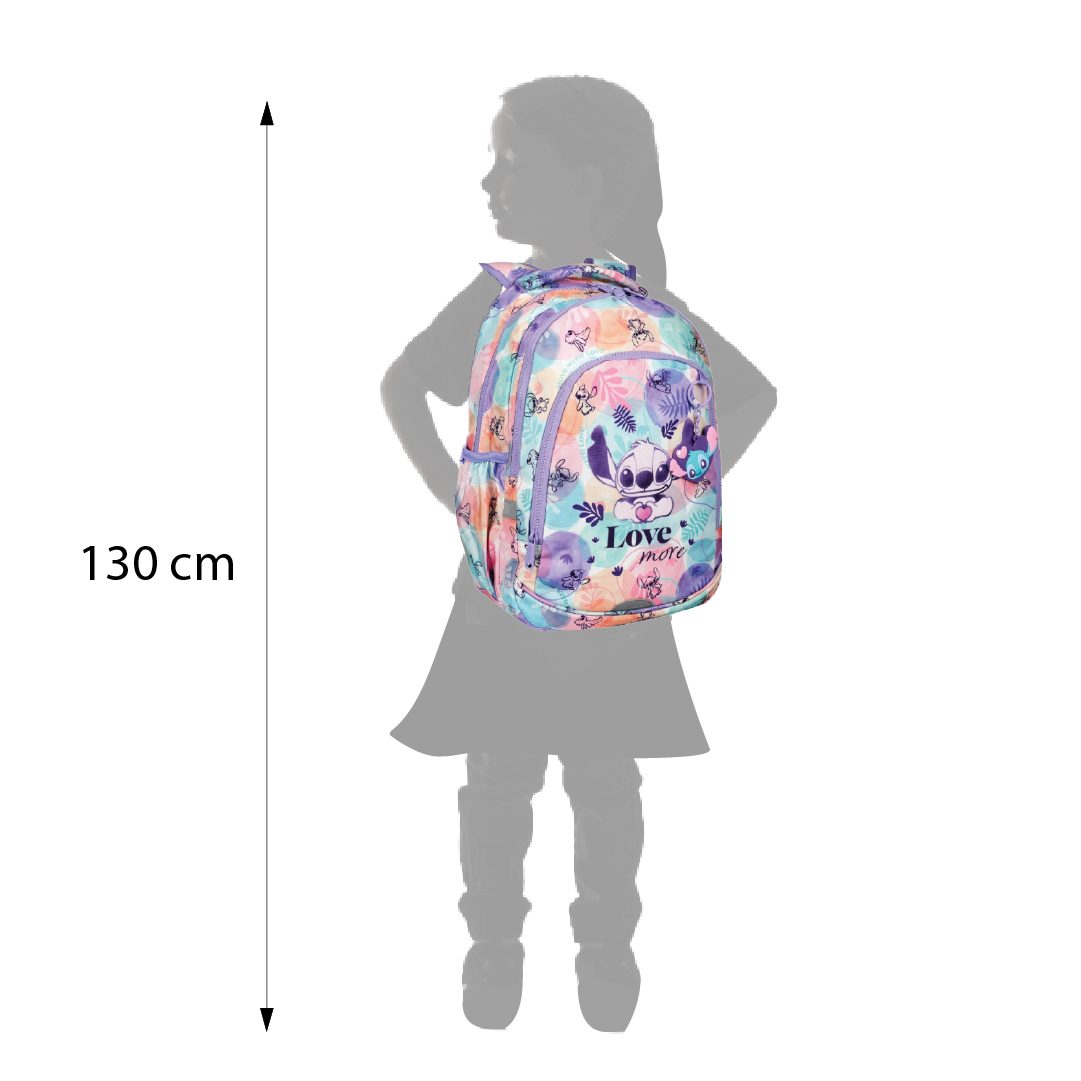 Školská taška Prime 41 cm Stitch Pastel – Obrázok 5