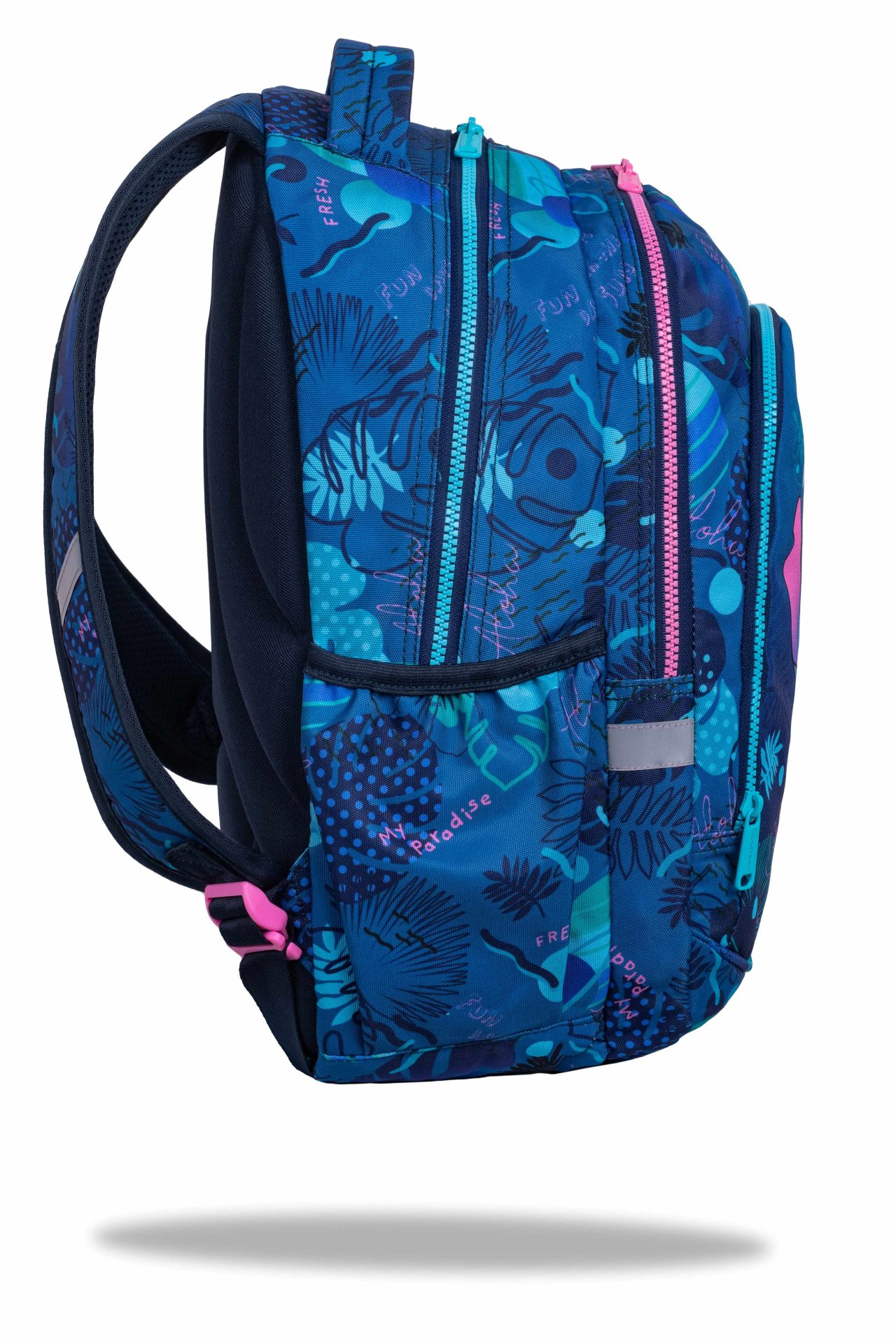 Školská taška Prime 41 cm Stitch Blue – Obrázok 3