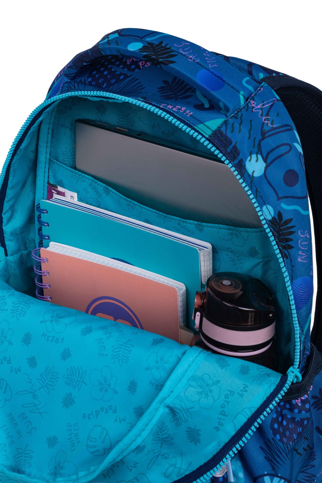 Školská taška Prime 41 cm Stitch Blue – Obrázok 8