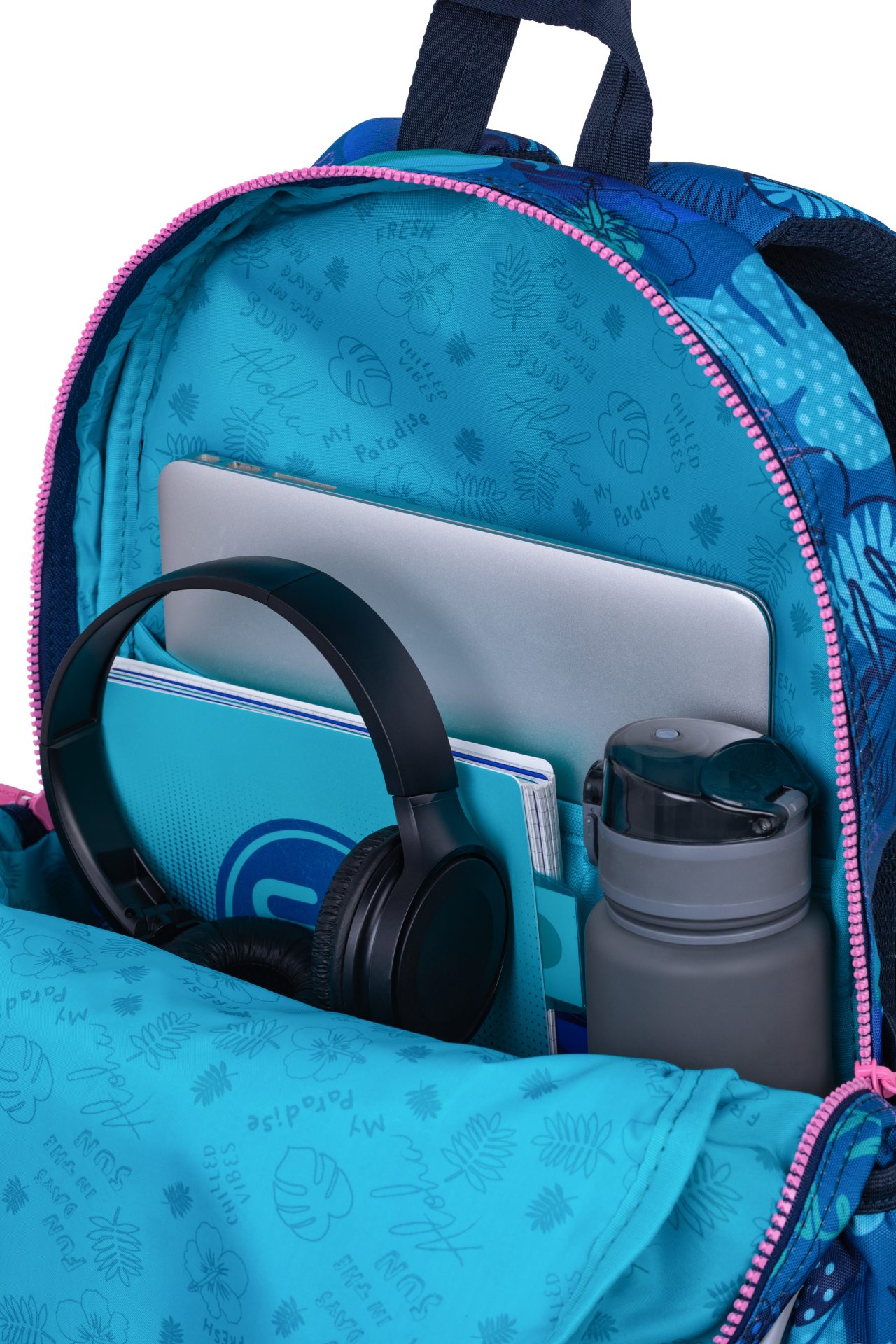 Školská taška Rider 43 cm Stitch Blue – Obrázok 7