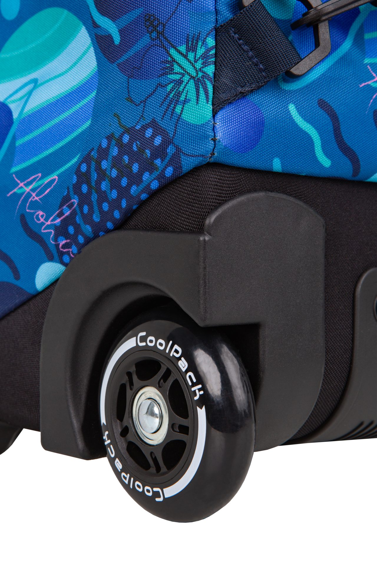 Školská taška Jack na kolieskach Stitch Blue – Obrázok 10