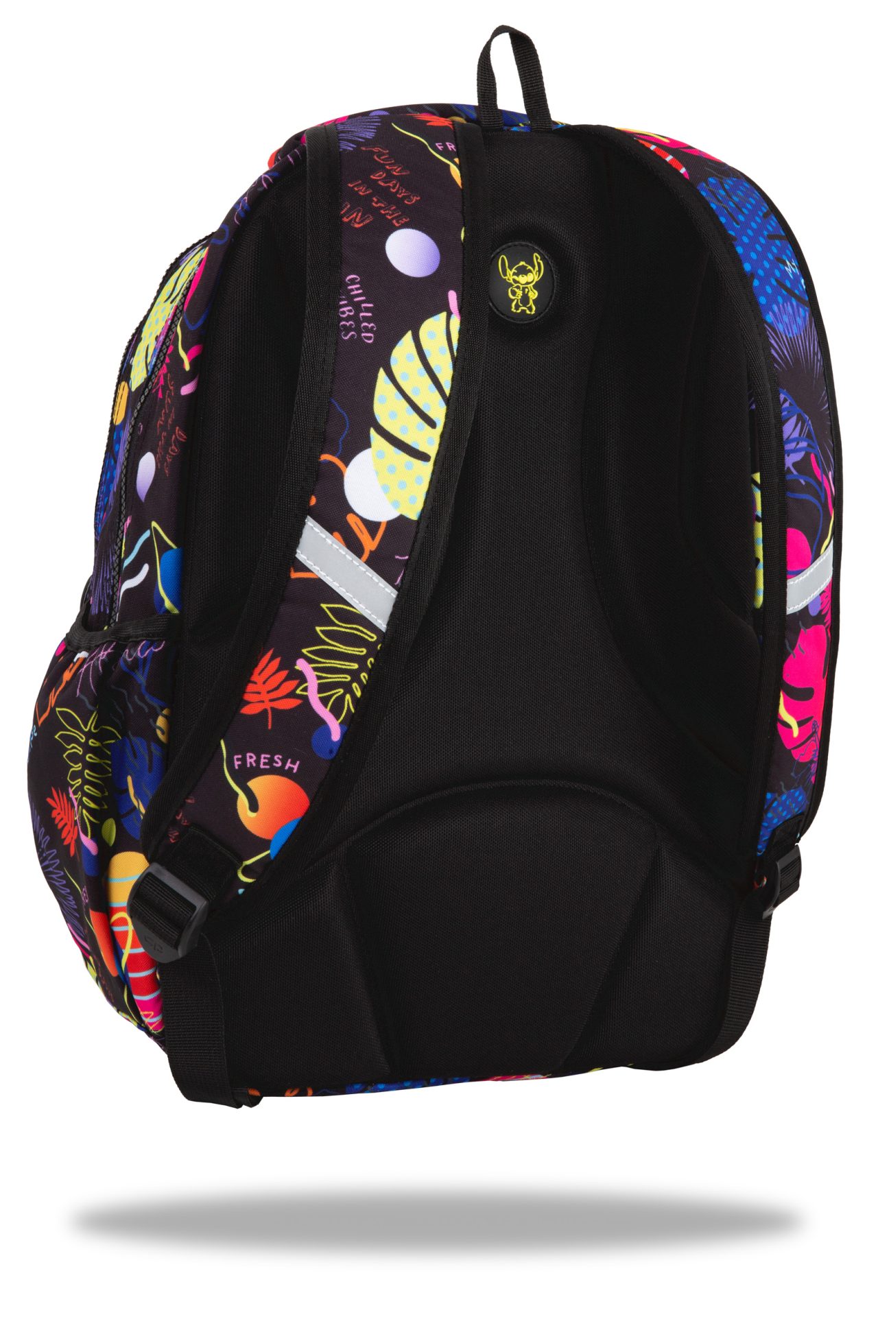 Školská taška Prime 41 cm Stitch Black – Obrázok 3