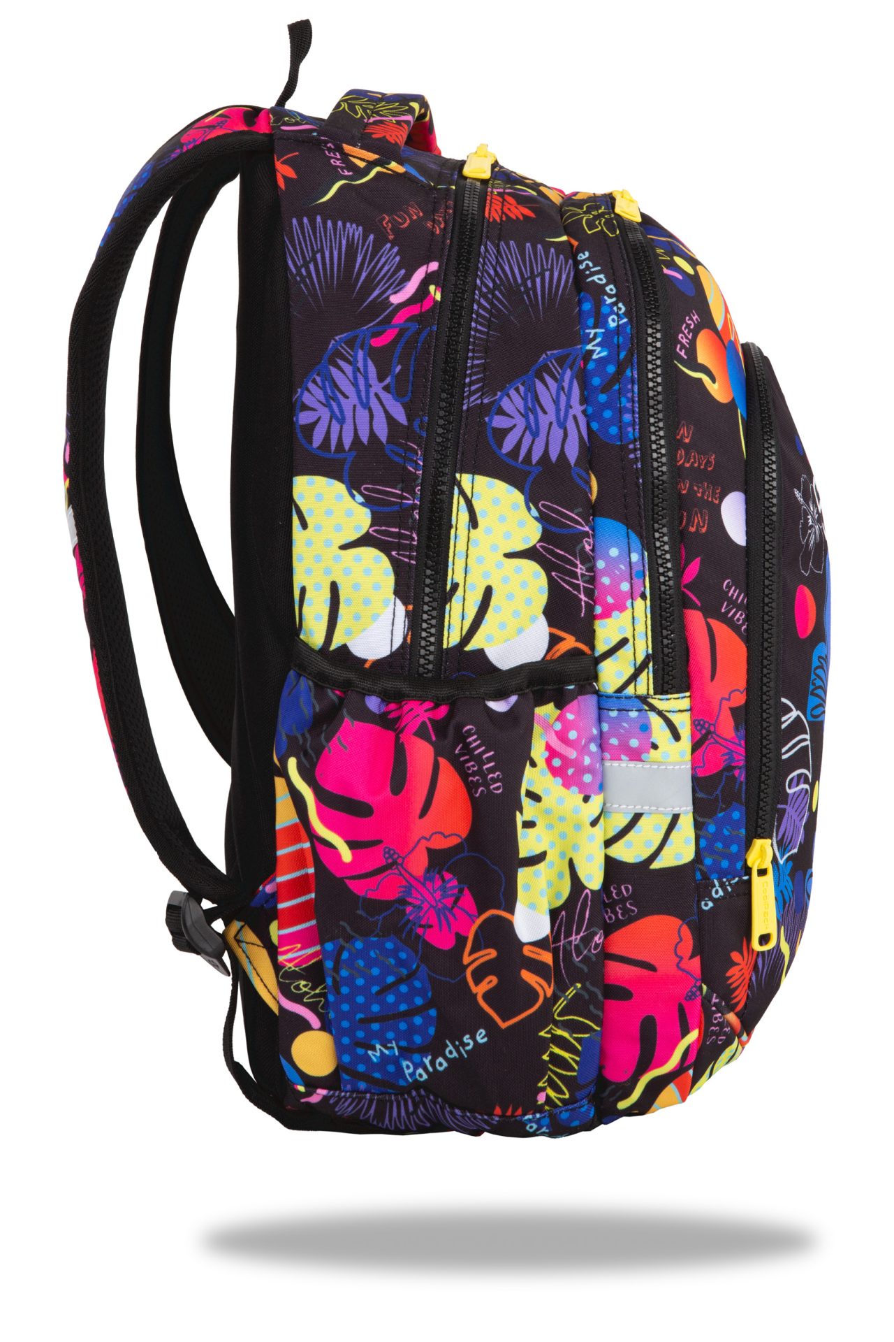 Školská taška Prime 41 cm Stitch Black – Obrázok 4