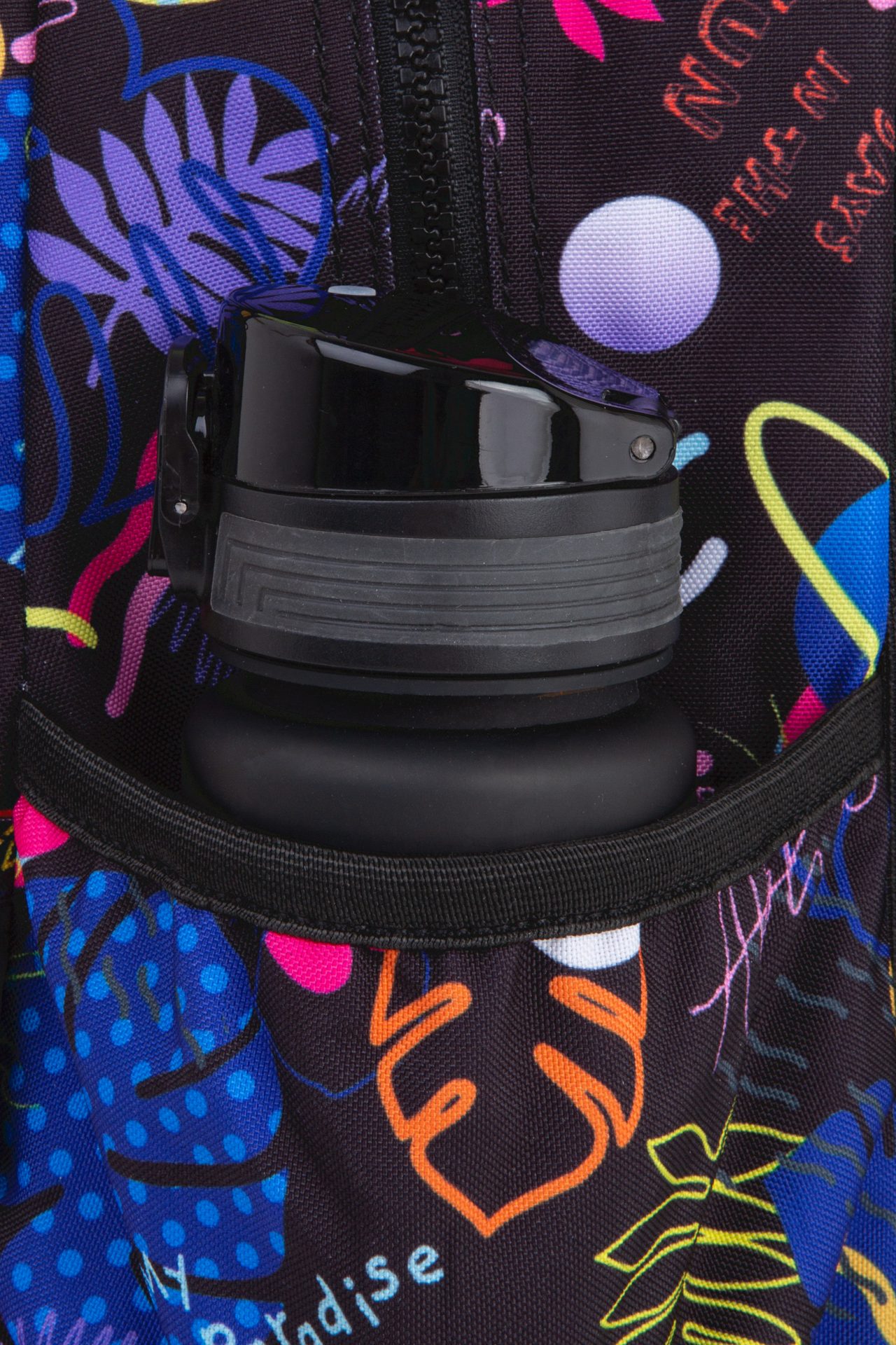 Školská taška Prime 41 cm Stitch Black – Obrázok 8