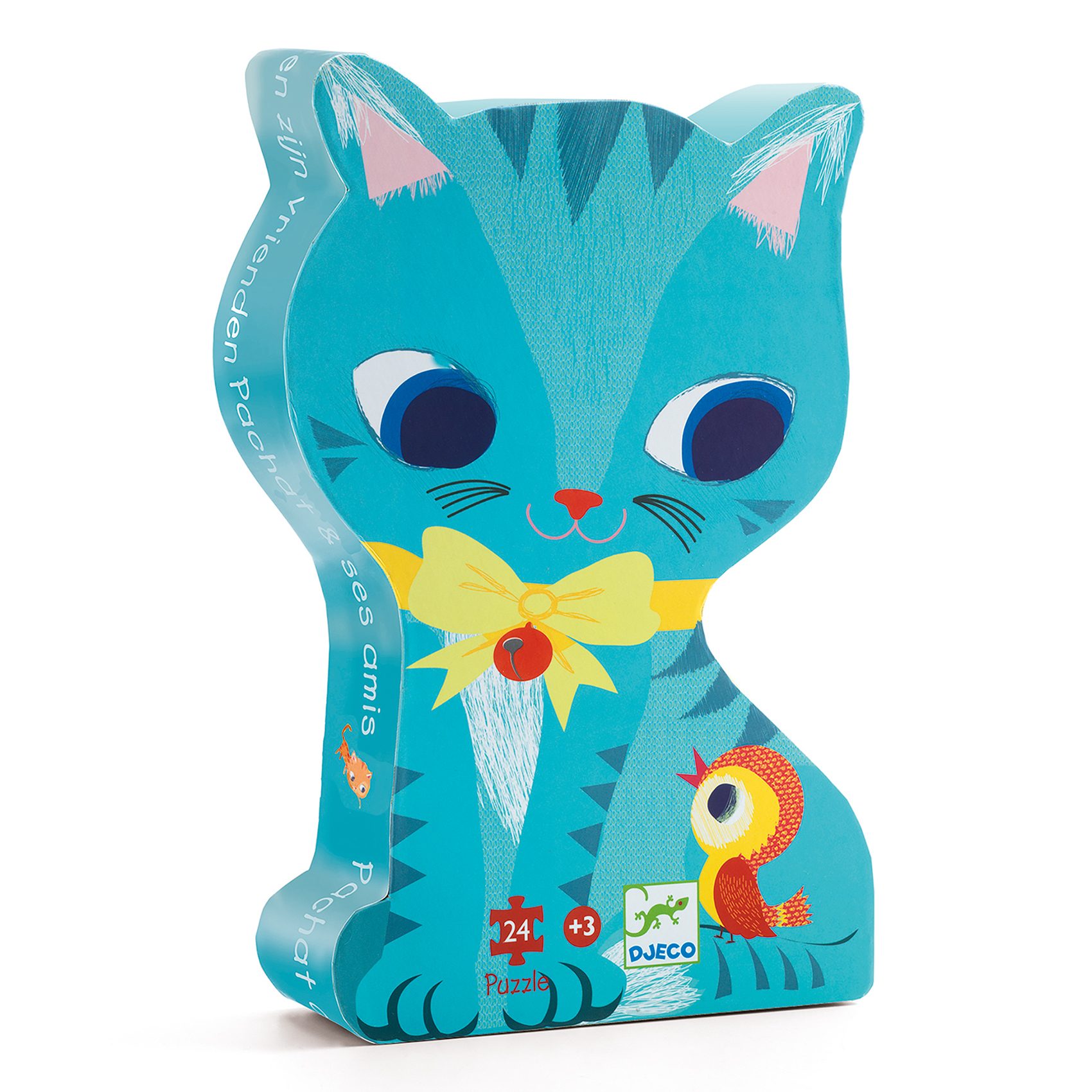 Siluetové puzzle Mačička 24 ks