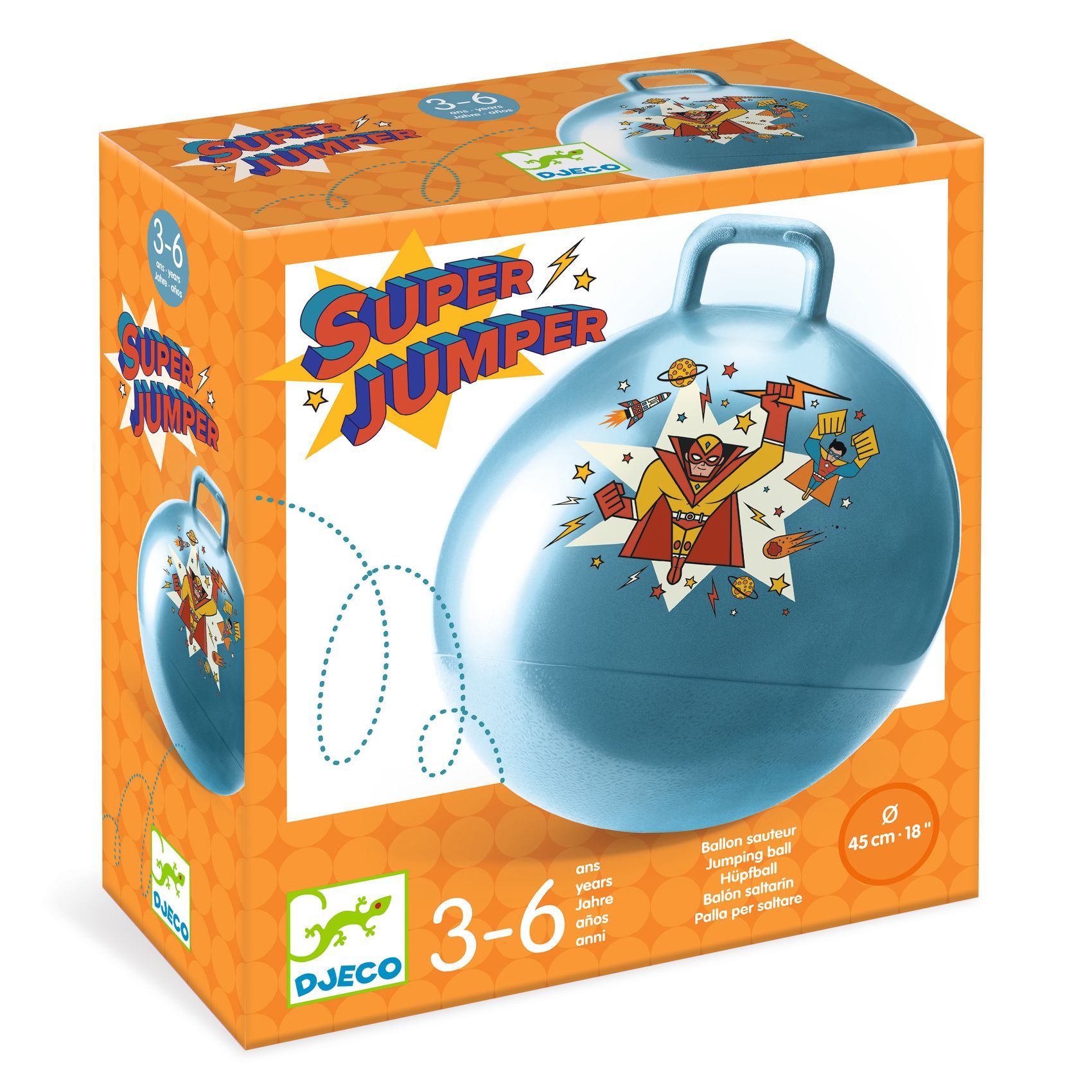 Skákacia lopta Super Jumper – Obrázok 2