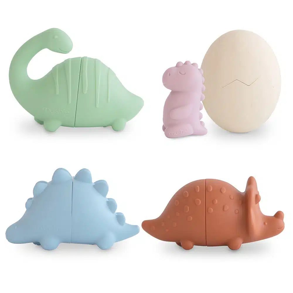 SÚPRAVA HRAČIEK DO KÚPEĽA MUSHIE - DINOSAURS