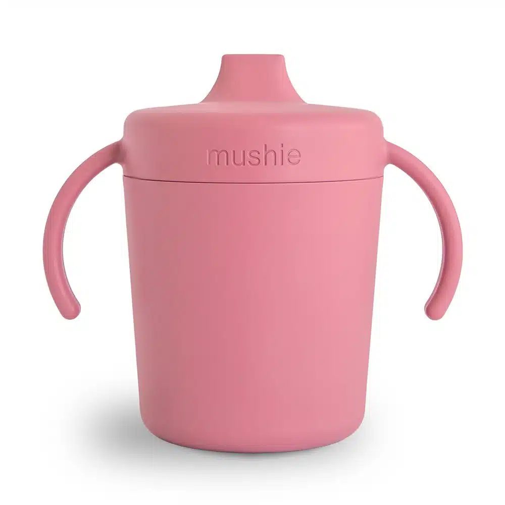 ŠTARTOVACÍ TRÉNINGOVÝ POHÁRIK MUSHIE - DUSTY ROSE