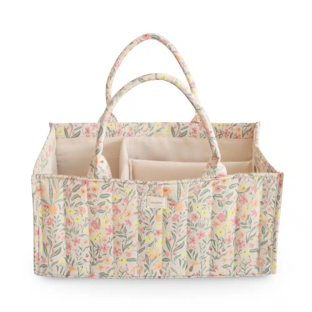 TAŠKA NA PREBAĽOVANIE MUSHIE - PASTEL BLOOMS