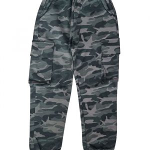 Tepláky maskáč vrecko hrubé - 092 - Khaki
