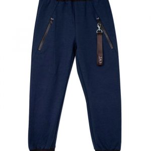 Chlapčenské tepláky hrubé ZIPS - 104 - Čierna