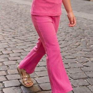 Dievčenské nohavice PINK - 110 - Cyklaménová