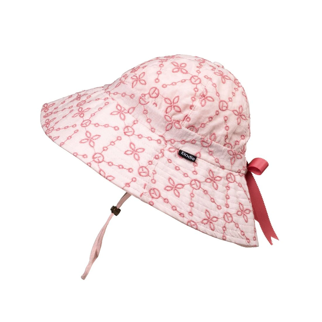 Sun Hat Elodie Details - Embroidery Anglaise Pink Věk: 1-2 roky