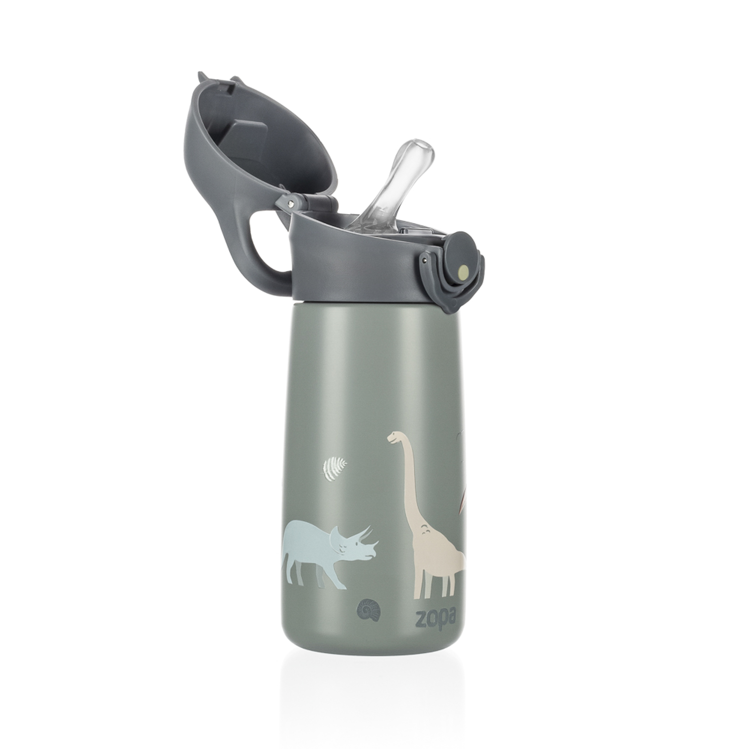 Termoska na pití s pítkem 400 ml, Dino