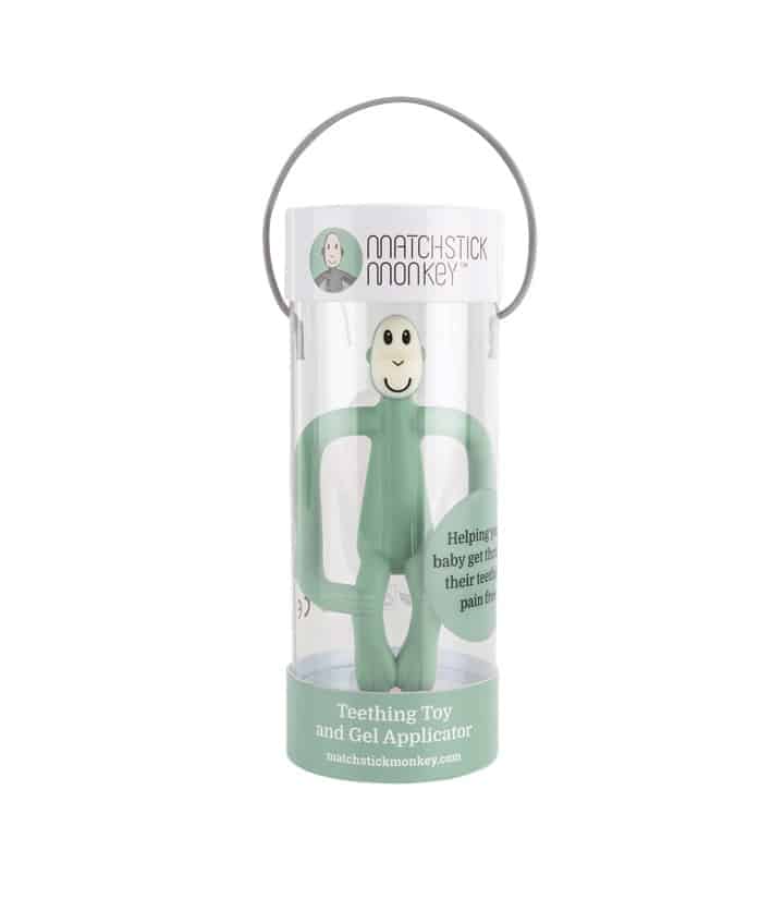HRYZÁTKO A ZUBNÁ KEFKA MATCHSTICK MONKEY MINT GREEN - Image 4