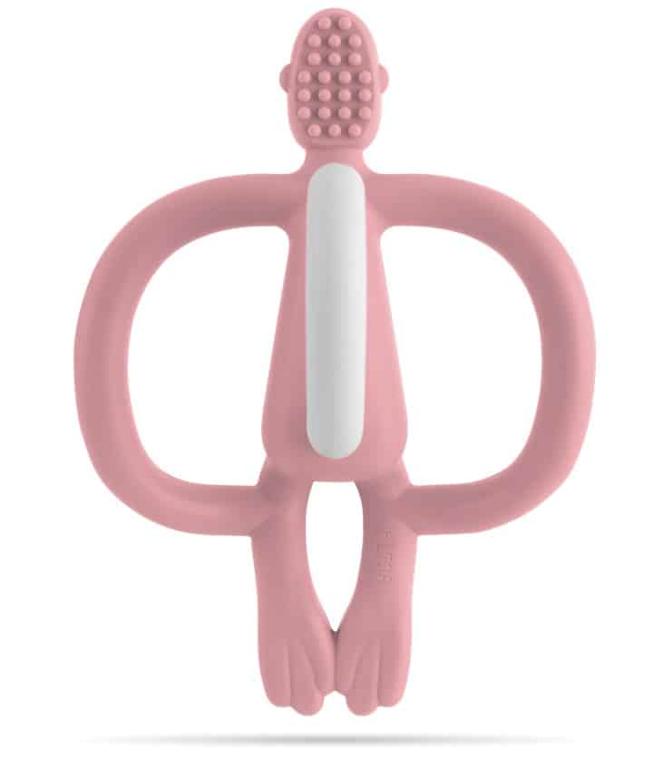 HRYZÁTKO A ZUBNÁ KEFKA MATCHSTICK MONKEY DUSTY PINK - Image 2