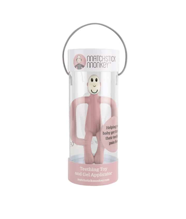 HRYZÁTKO A ZUBNÁ KEFKA MATCHSTICK MONKEY DUSTY PINK - Image 4