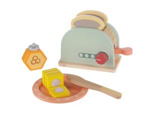 Dřevěný toaster set, Wood