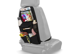 Organizér na sedadlo + vrecko na tablet a vreckovky