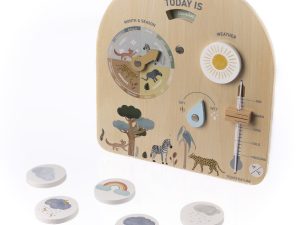 Drevená doska Montessori Počasie
