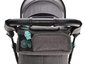 Organizér na kočík Deluxe, Grey