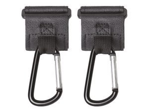 Multifunkční popruh se skobou 2 ks, Black