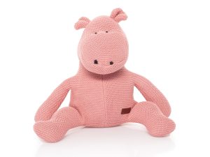 Pletená hračka Hroch, Pink