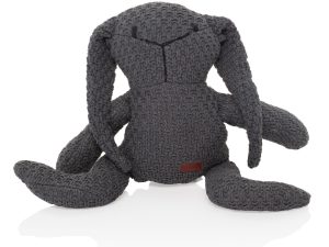Pletená hračka Zajíc, Dark grey