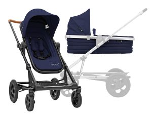 SET Kočík Seed Papilio Black, Black/Dark Navy