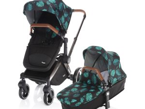 SET Podvozek Evoque + Farebný set ku kočárku Evoque, S/BR_Jungle